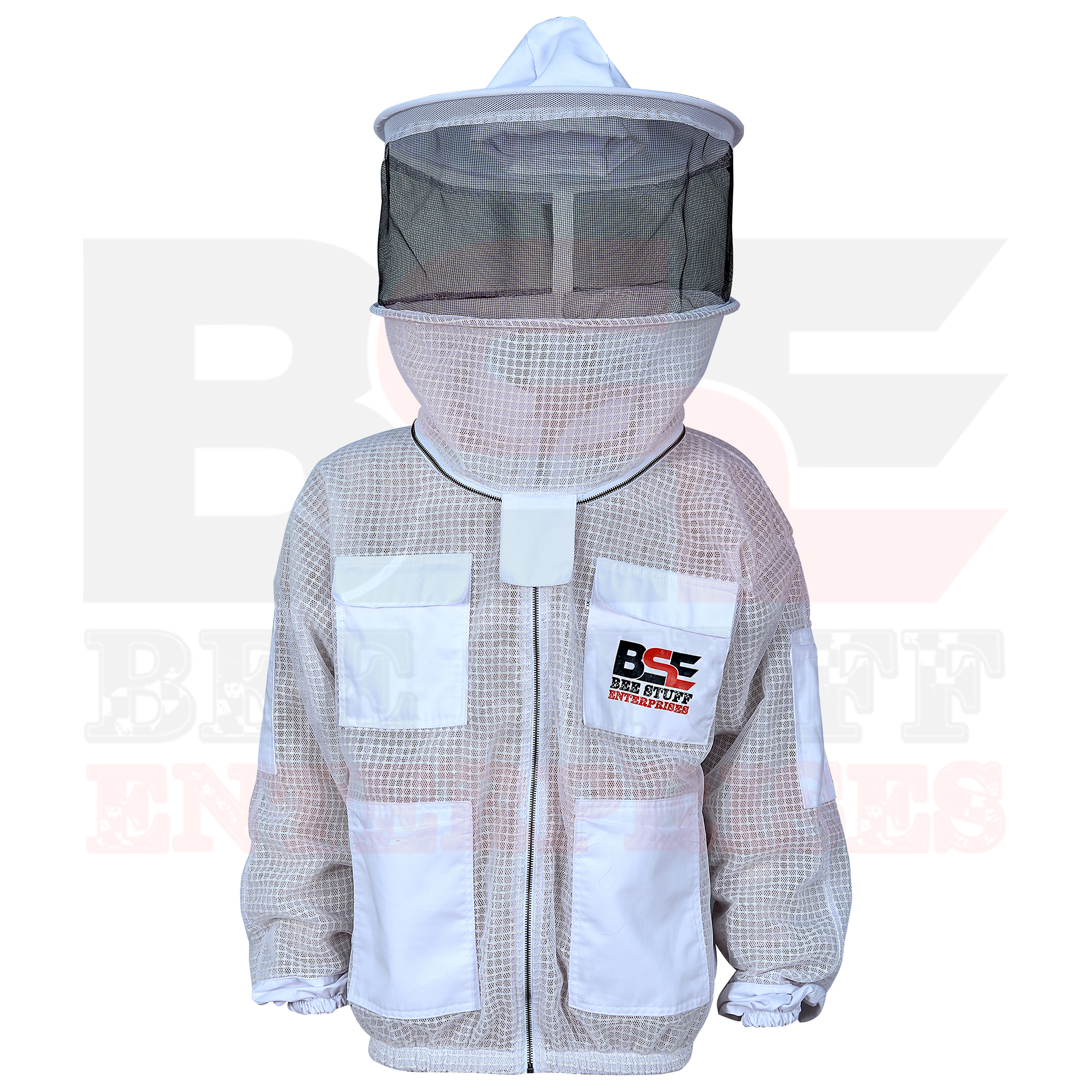 3 LAYER VENTILATED JACKET WITH ROUND VEIL