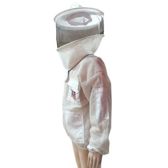 3 LAYER VENTILATED JACKET WITH ROUND VEIL