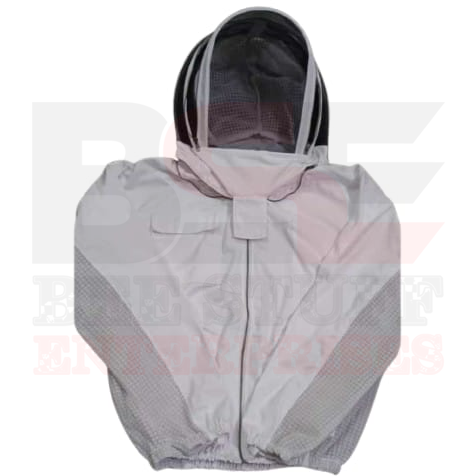 New Design Front Cotton and Back 3 Layer Protective Jacket with Fancying Veil