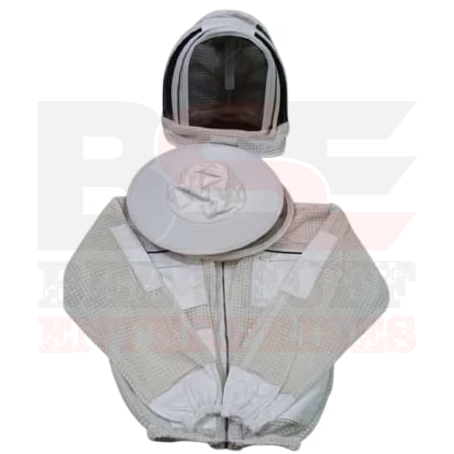 New Style 3 Layer Ventilated Jacket With Round and Fancying Veil