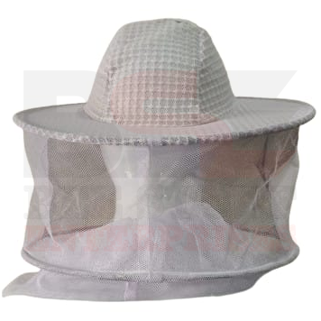 3 layer Round Veil with White Mesh