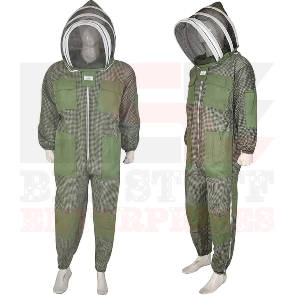Protective Ventilated 3 Layer Suit with Fancying Drinking Veil