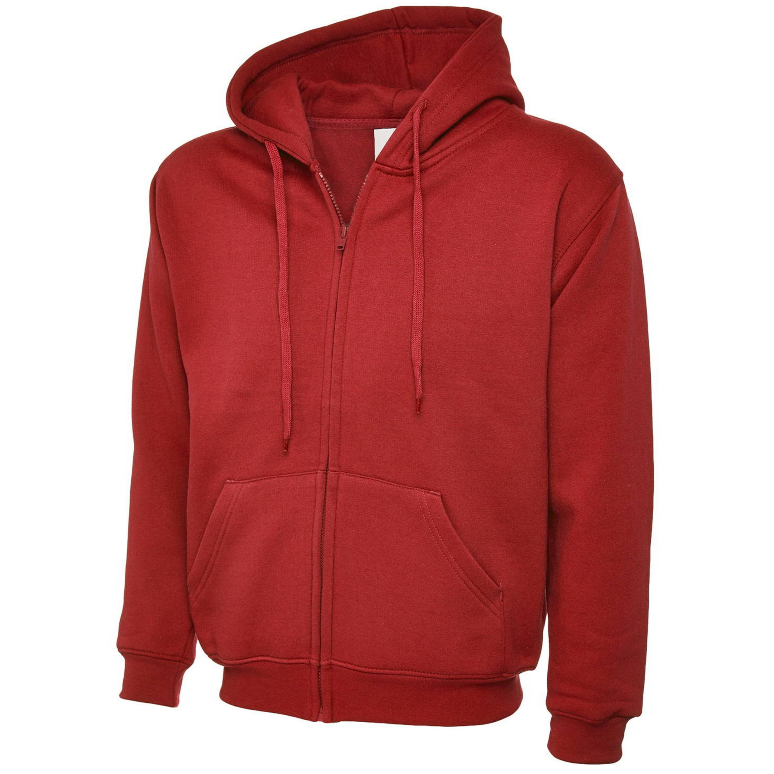 Plain Zipper Hoodies